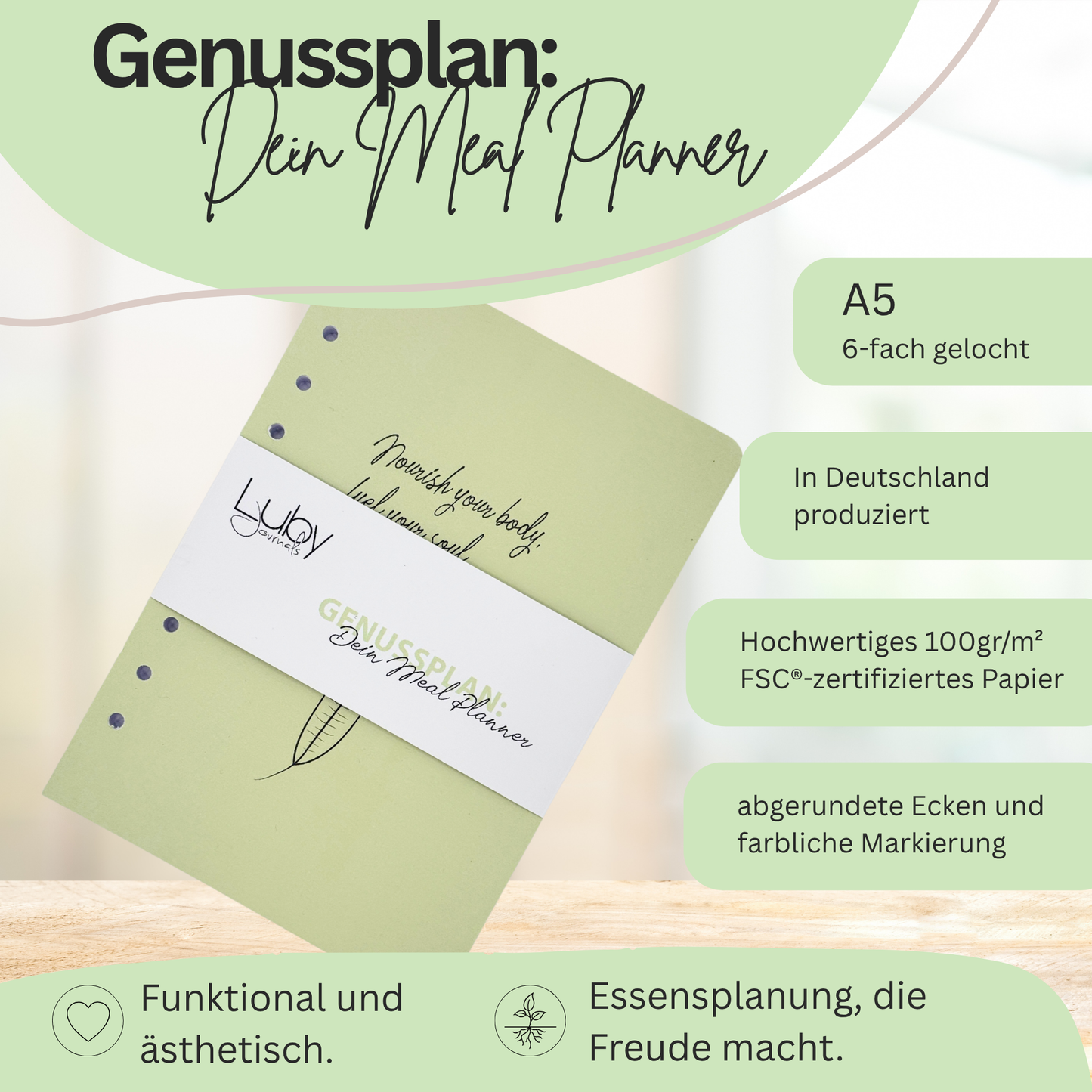 Genussplan: Dein Meal Planner