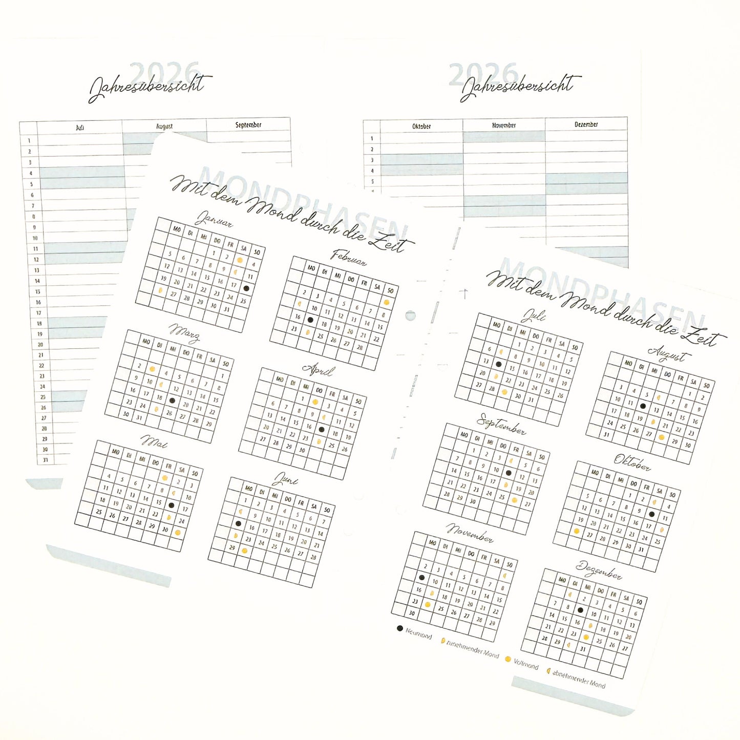 Kalender: Dein Jahr 2026