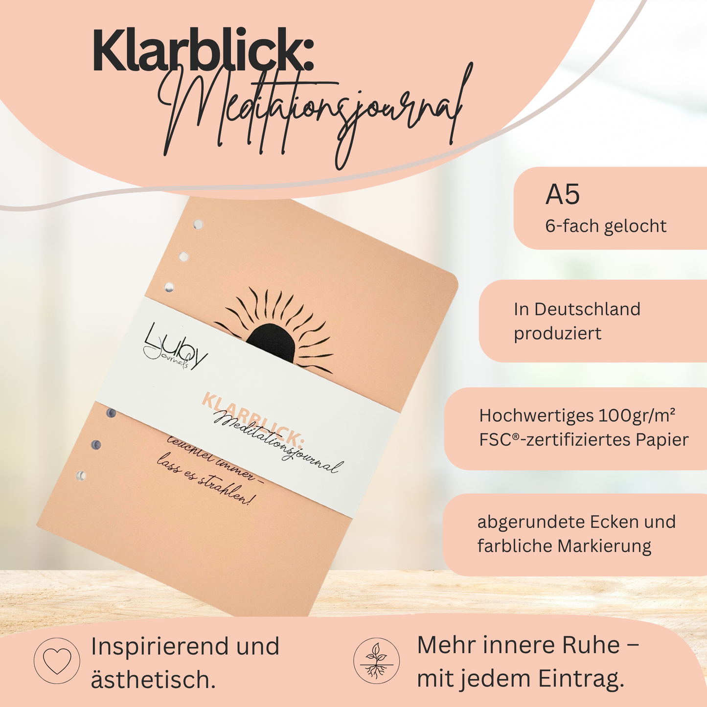 Klarblick: Meditationsjournal