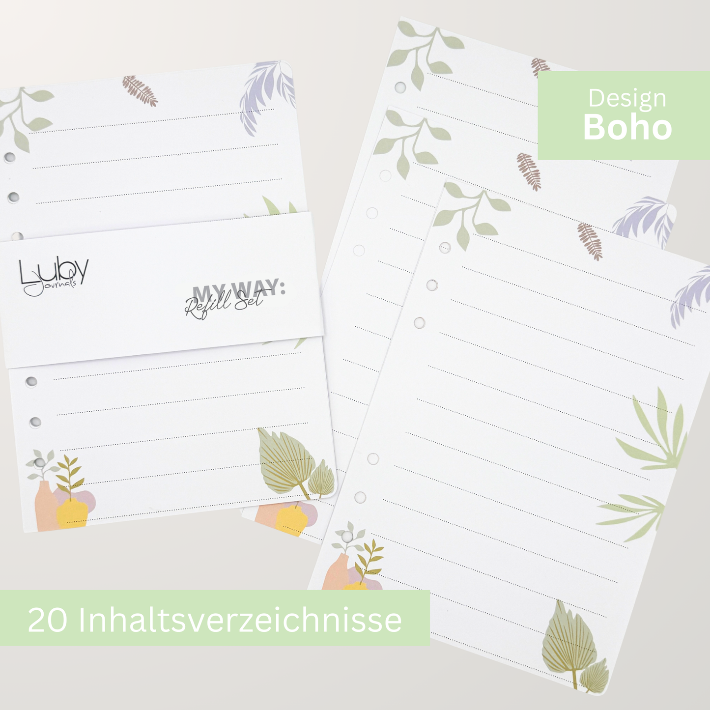 Inhaltsverzeichnis: Refill Set