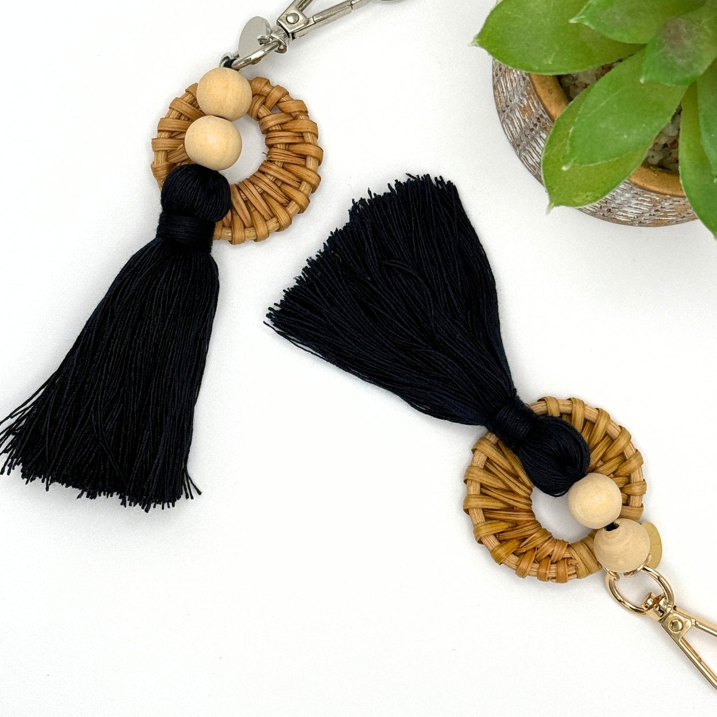 Angehängt: Rattan-Boho