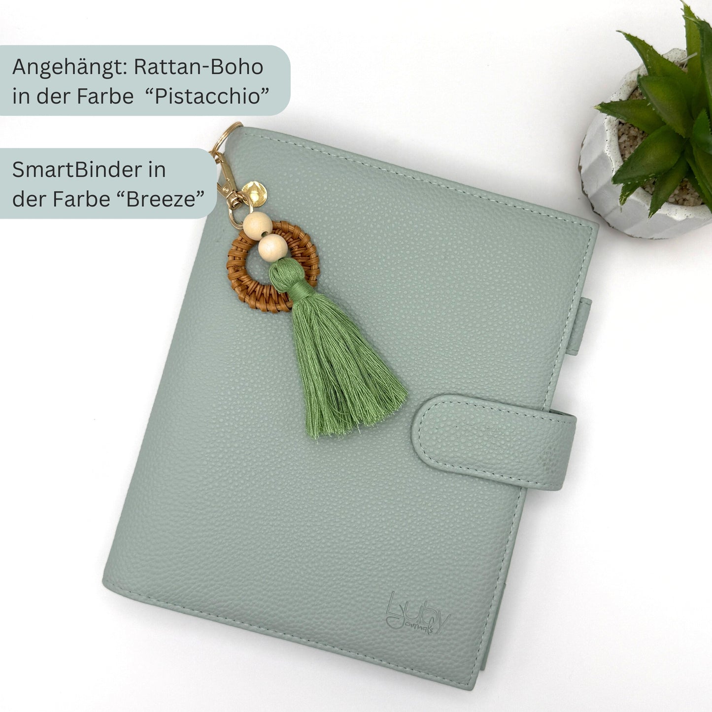 Angehängt: Rattan-Boho