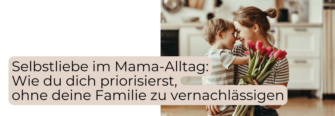 Selbstliebe im Mama-Alltag – Mutter nimmt sich eine kurze Pause vom Mental Load des Familienalltags