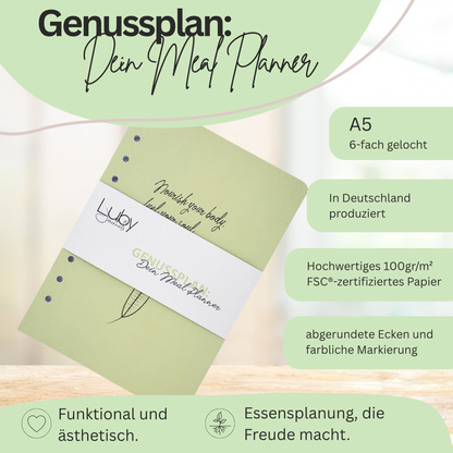 Genussplan: Dein Meal Planner