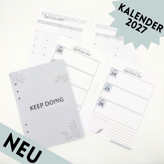 Kalender: Dein Jahr 2027