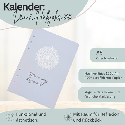 Kalender: Dein 2. Halbjahr 2026