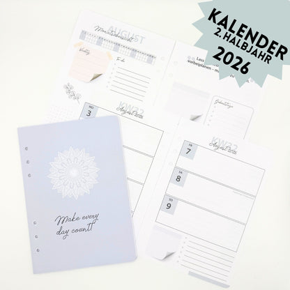 Kalender: Dein 2. Halbjahr 2026