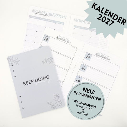 Kalender: Dein Jahr 2027
