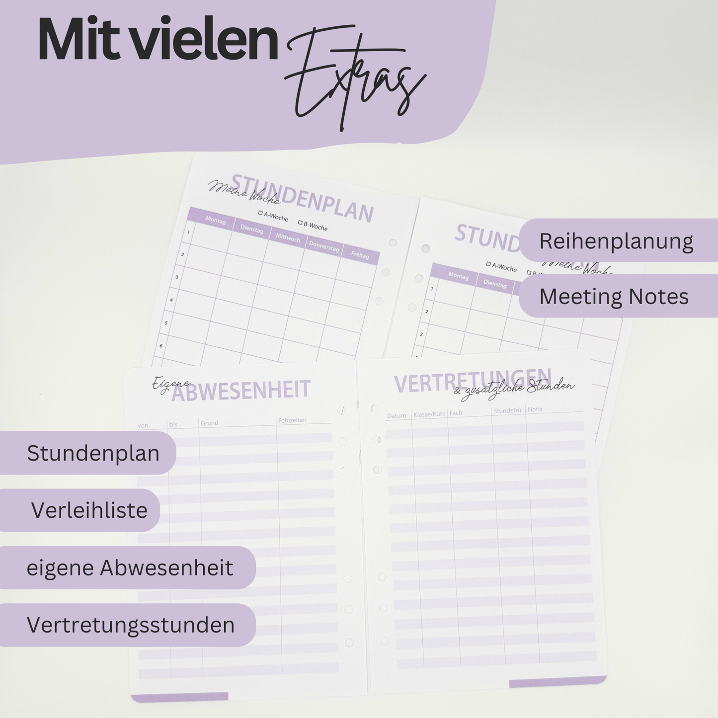 Lehrerkalender: Dein Schuljahr 26/27