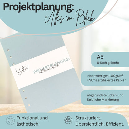Projektplanung: Alles im Blick