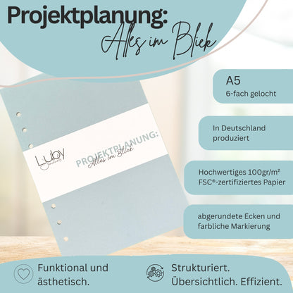 Projektplanung: Alles im Blick